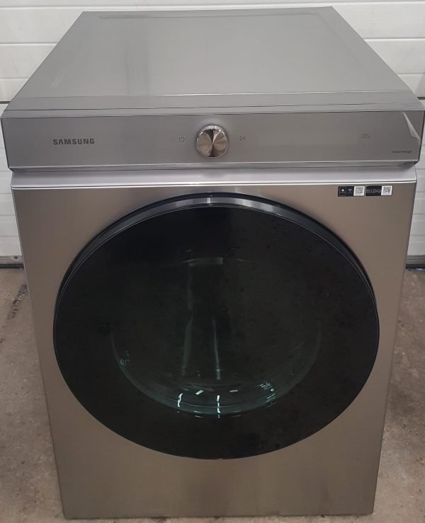 Open Box Samsung Bespoke DVE53BB8700T Electric Dryer