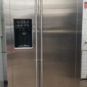 Used GE Monogram ZFSB23DRBSS Refrigerator Counter Depth (1)