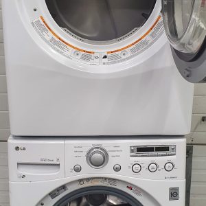 Used LG Set Washer WM3050CW and Dryer DLE2250W (1)