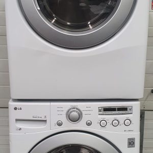 Used LG Set Washer WM3050CW and Dryer DLE2250W (4)