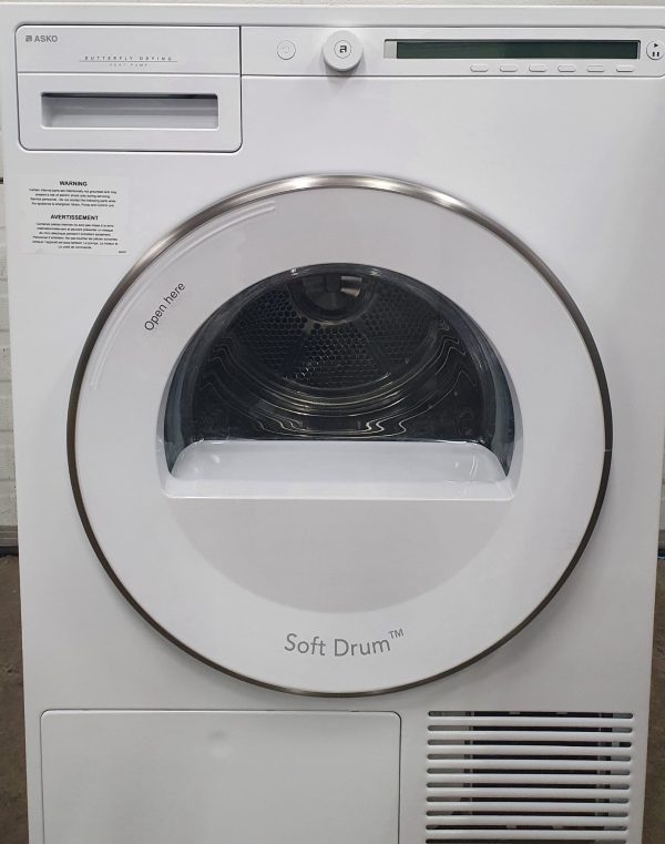 Used Less Than 1 Year Asko Electric Ventless Dryer T208V.W.U