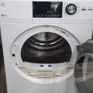 Used Less Than 1 Year GE Electric Dryer Apartment Size GFD14JSIN0WW (1)
