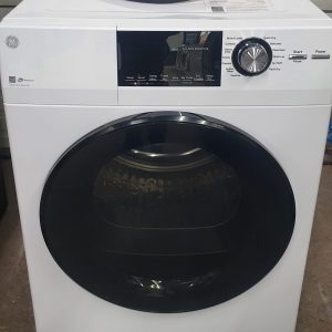 Used Less Than 1 Year GE Electric Dryer Apartment Size GFD14JSIN0WW (2)