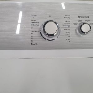 Used Less Than 1 Year GE Electric Dryer GTD40EBMR0WS (2)