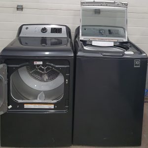 Used Less Than 1 Year GE Set Washer GTW680BMM0DG and Dryer GTF66EBMR0DG (1)
