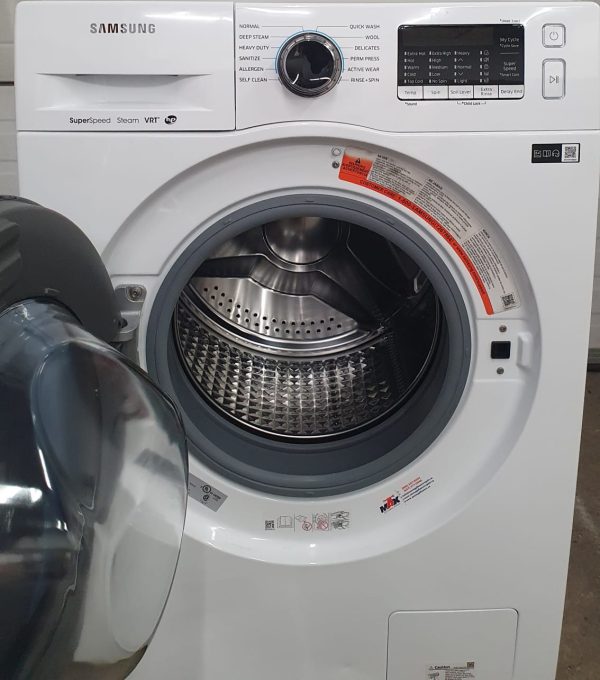 Used Less Than 1 Year Samsung Apartment Size Washer WW22K6800AW