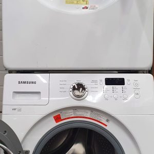 Used Samsung Set Washer WF364BVBGWR and Dryer DV365ETBGWR (2)