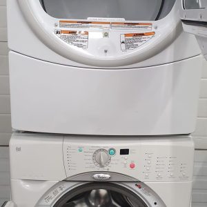Used Whirlpool Set Washer GHW9400PW0 and Dryer YGEW9250PW0 (2)