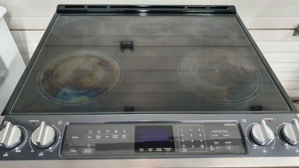 Used Whirlpool Slide In Electric Stove YWEE730H0DS0