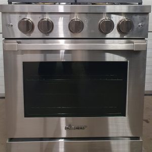 Used Dacor 30 Professional Style Natural Gas Pro Range HGPRS30SNG (2)