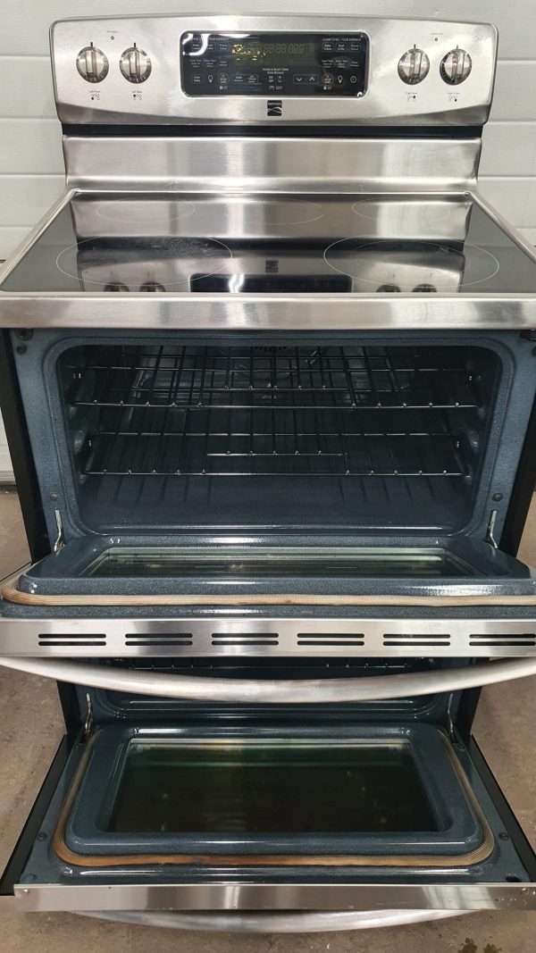 Used Kenmore Electric Stove 970C600631With Double Oven
