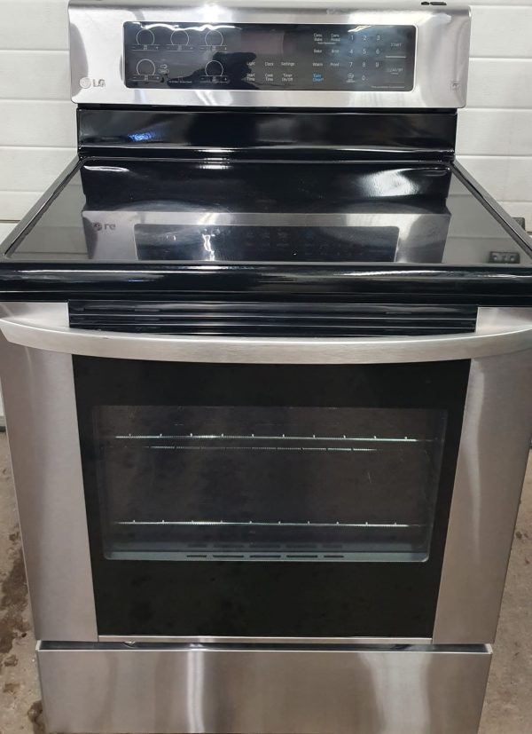 Used LG Electric Stove LRE3061ST