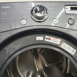 Used LG Set Washer WM2355CG And Electric Dryer DLE5955G (1)