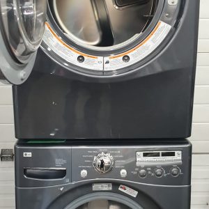 Used LG Set Washer WM2355CG And Electric Dryer DLE5955G (5)