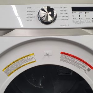 Used Less Than 1 Year Samsung Set Washer WF45T6000AW and Dryer DVE45T6005W (5)