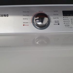 Used Samsung Electric Dryer DV422EWHDWR (1)