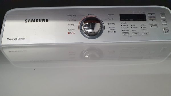 Used Samsung Electric Dryer DV422EWHDWR