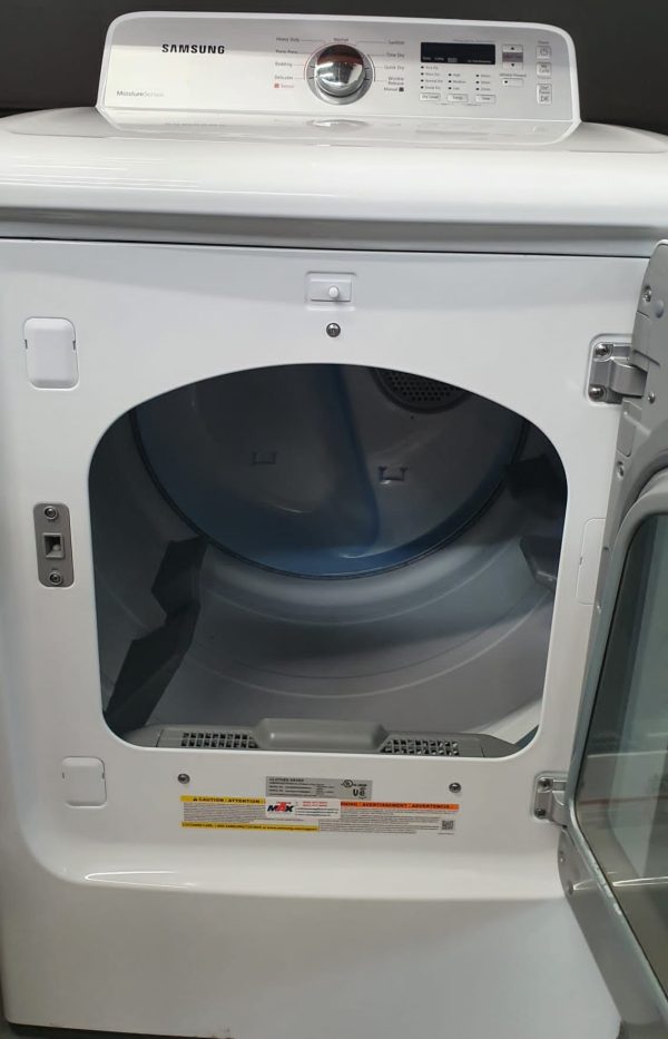 Used Samsung Electric Dryer DV422EWHDWR