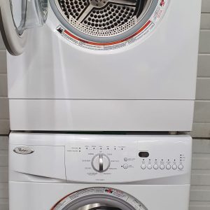 Used Whirlpool Set Washer WFC7500VW and Dryer YWED7500VW Apartment Size (2)