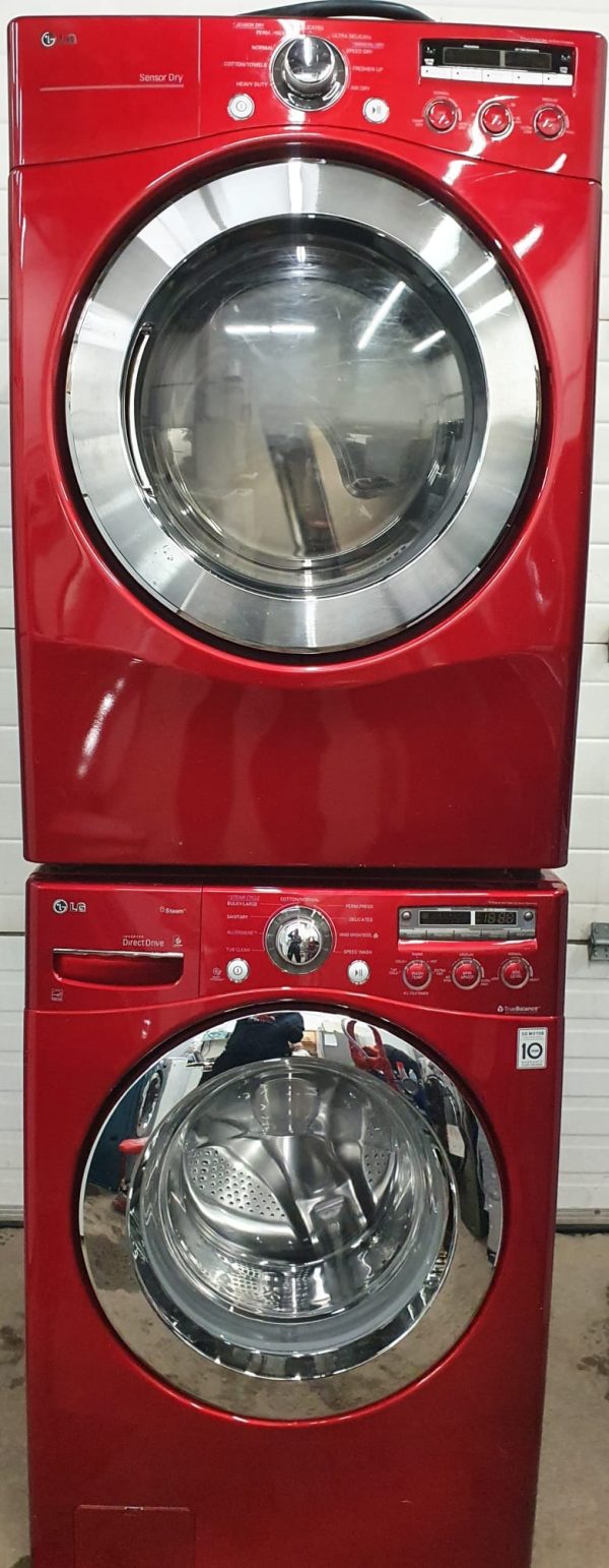 Used LG Set Washer WM2650HRA And Dryer DLE2301R
