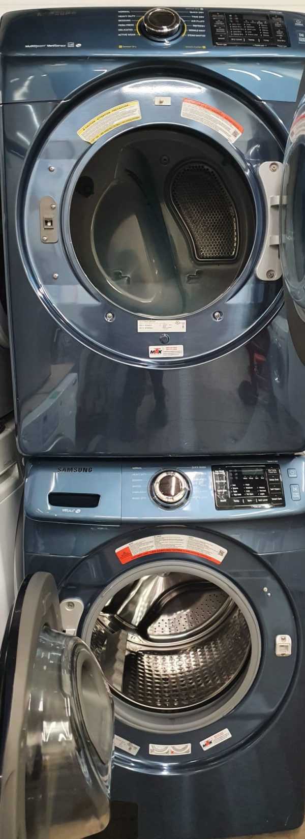 Used Samsung Set Washer WF45K6200AZ And Dryer DV45K6200EZ