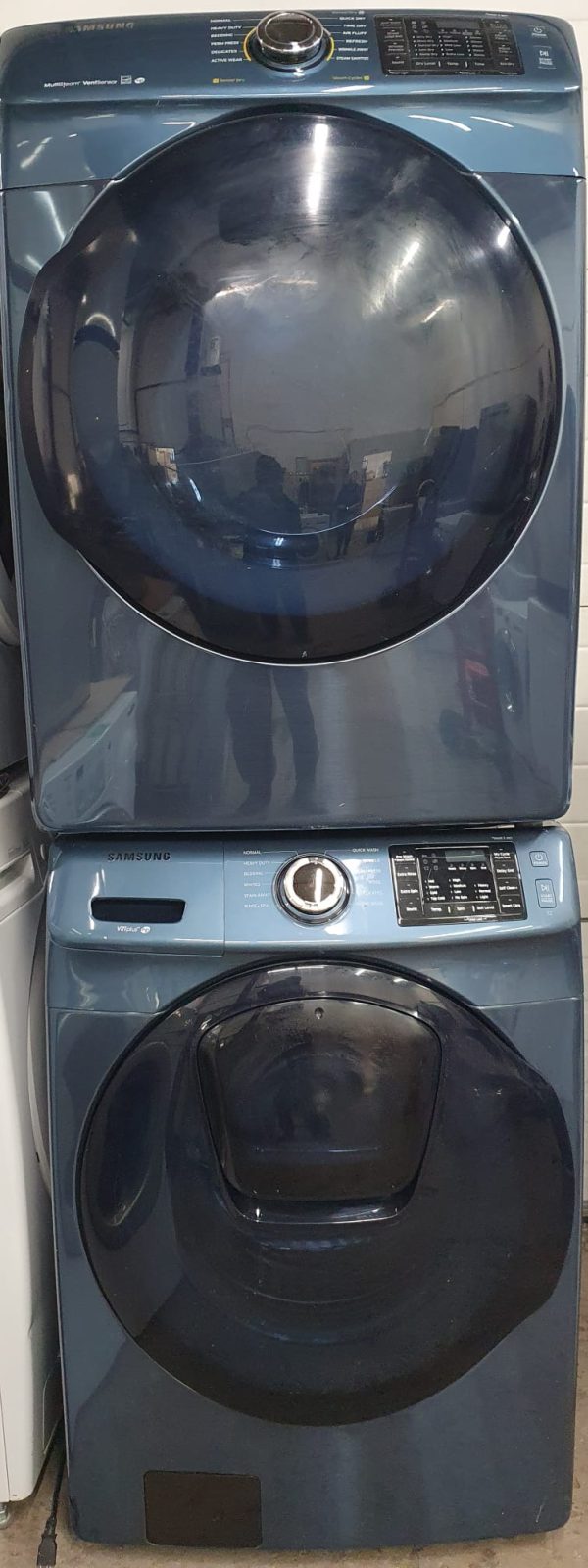 Used Samsung Set Washer WF45K6200AZ And Dryer DV45K6200EZ