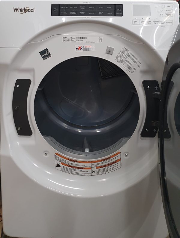 Used Whirlpool set Washer WFW6620HW2 and Dryer YWED5620HW0