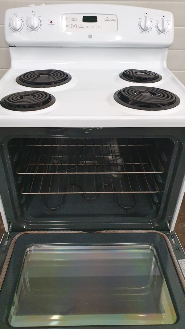 Used GE Electric Stove JCBP240DT1WW