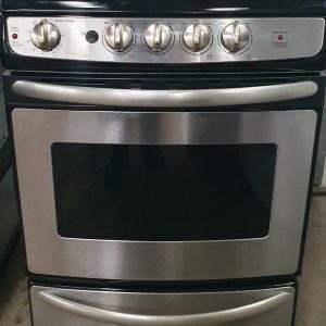 Used GE Electric Stove Apartment Size JCAS445SV3SS