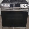 USED LESS THEN 1 YEAR Samsung PROPANE GAS STOVE NX60T8311SS