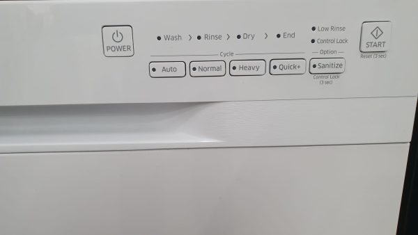Used less than 1 Year Samsung Dishwasher DW80J3020UW