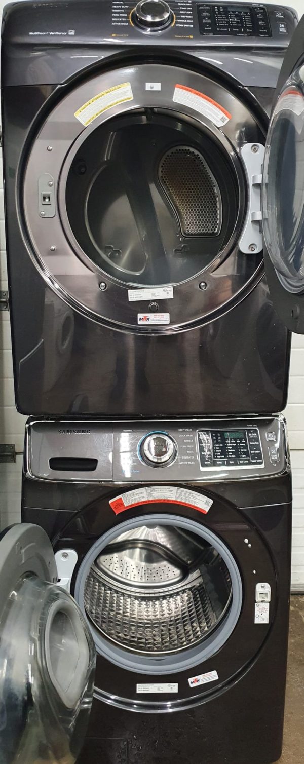 Used Samsung Set Washer WF45K6500AV/A2 with AddWash And Dryer DVE45N6300V