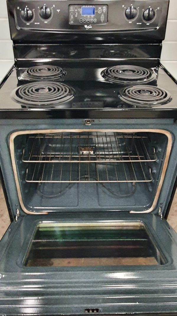 Used Whirlpool Electric Stove WRF263LXTB0