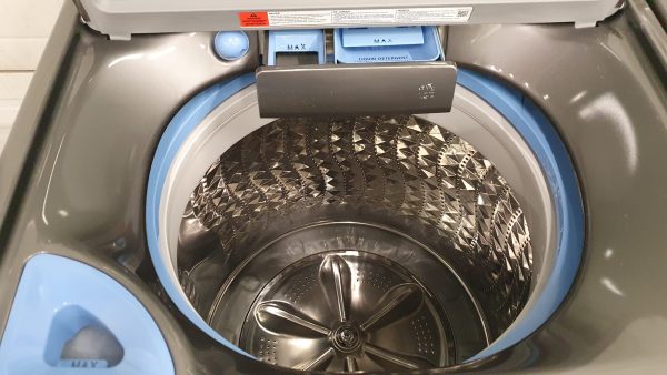Used Samsung Set Washer WA45H7200AP And Dryer DV45H7400EP