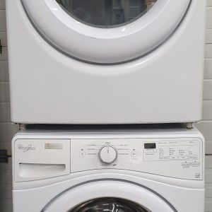 Used Whirlpool set Washer WFW75HEFW0 and Dryer YWED72HEDW1