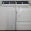 OPEN BOX HUEBSCH COMMERCIAL SET WASHER ZWNE9RSN116CE01 and DRYER ZDEE9RYD178CW01