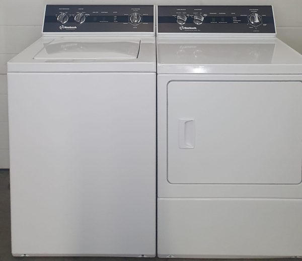 OPEN BOX HUEBSCH COMMERCIAL SET WASHER ZWN63RSN116CE01 and GAS DRYER ZDG6HRYS118CW01