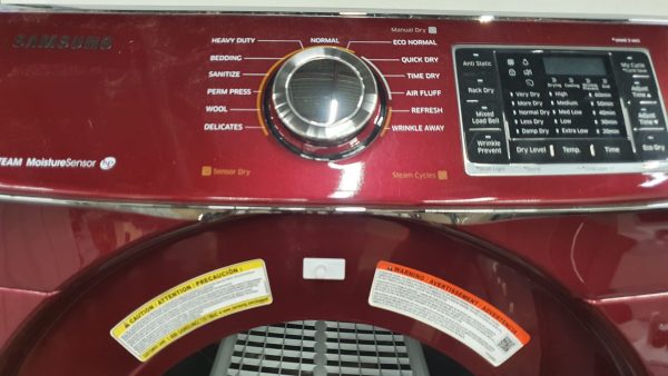 Used Samsung Set Washer WF42H5500AF  And Dryer DV45H5600EF
