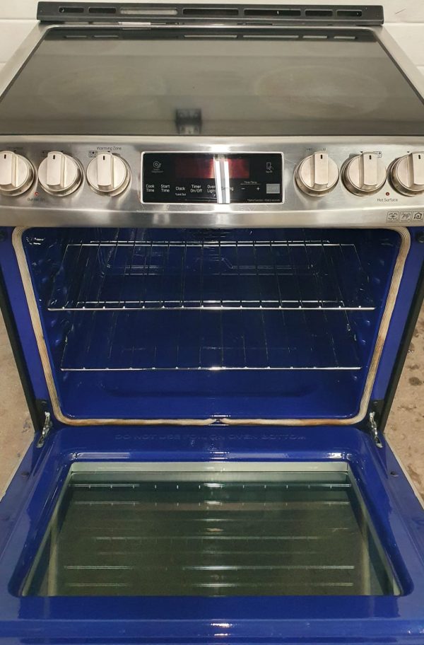 Used LG Slide in Electric Stove LSE4611ST