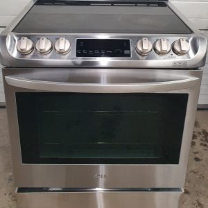 Used LG Slide in Electric Stove LSE4611ST