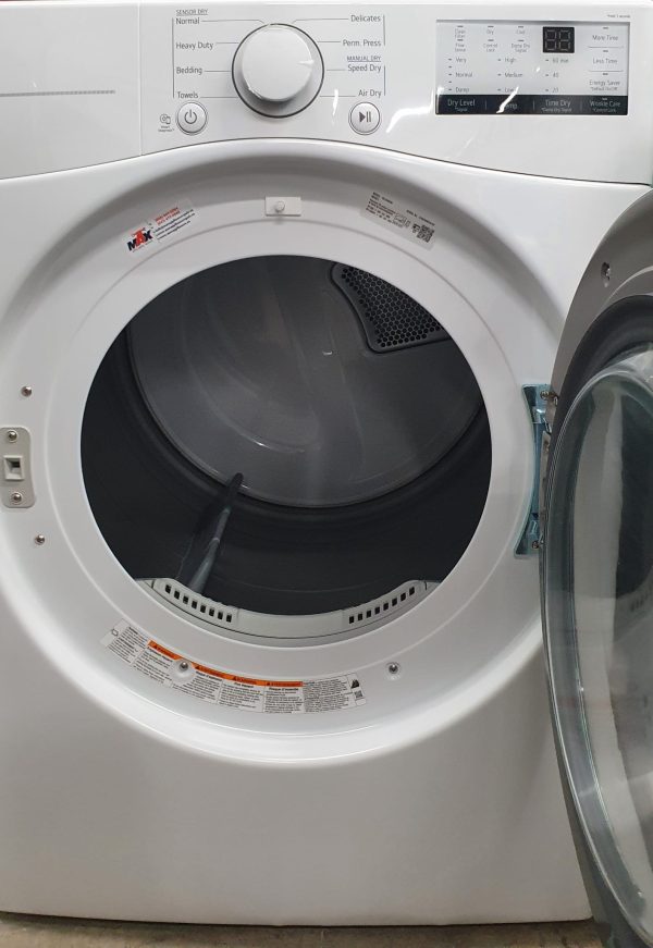 Used less than 1 year LG Electric Dryer DLE3400W