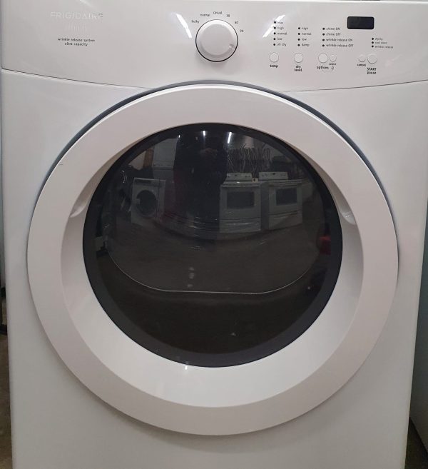 Used Frigidaire Electric Dryer CAQE7001LW0
