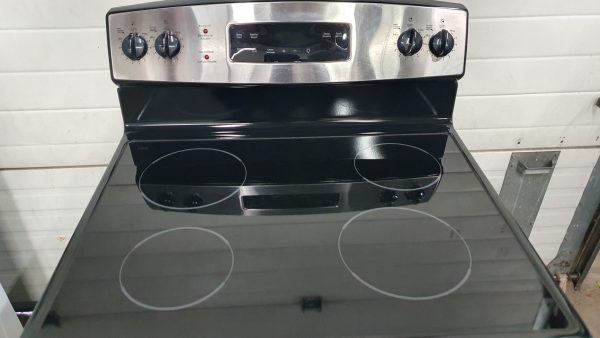 Used GE JCB630SF1SS Electric stove with New Cooktop
