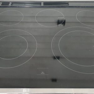Used Less Than 1 Year Electric Slide In Stove Samsung NE63T8311SSAC (1)