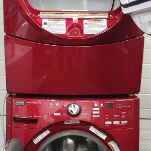 Used Maytag Set Washer MHWE400WR01 And Electric Dryer YMEDE500VF1 (3)