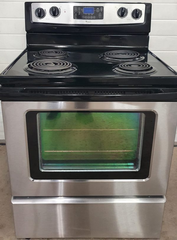 Used Whirlpool Electric Stove YRF263LXTS0