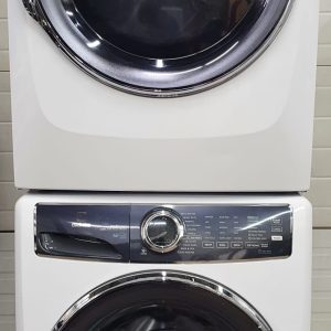 Open Box Electrolux Set Washer ELFW7637AW1 and Dryer ELFE763CAW0