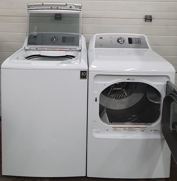 Used Set GE - Washer GTW680BMK0WS And Dryer GTD65EBMK1WS