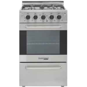Open box Unique Prestige Freestanding Gas Range with Convection Oven with 1 Year Warrenty