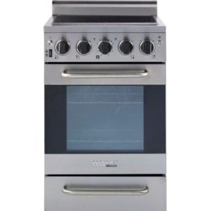 Open box Unique Prestige Freestanding Electric Range with Convection Oven with 1 Year Warrenty